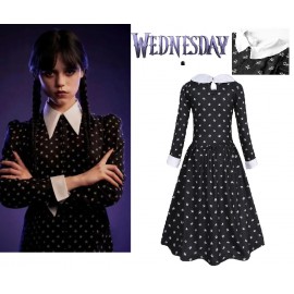 Wednesday Addams gyerek ruha 